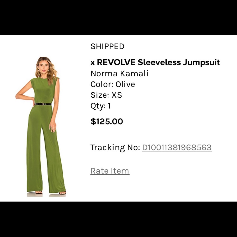 X revolve sleeveless jumpsuit